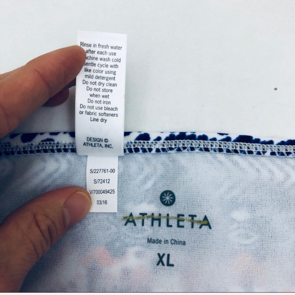 Athleta Ipanema Side Tie Bikini Bottom G225 - Picture 4 of 7